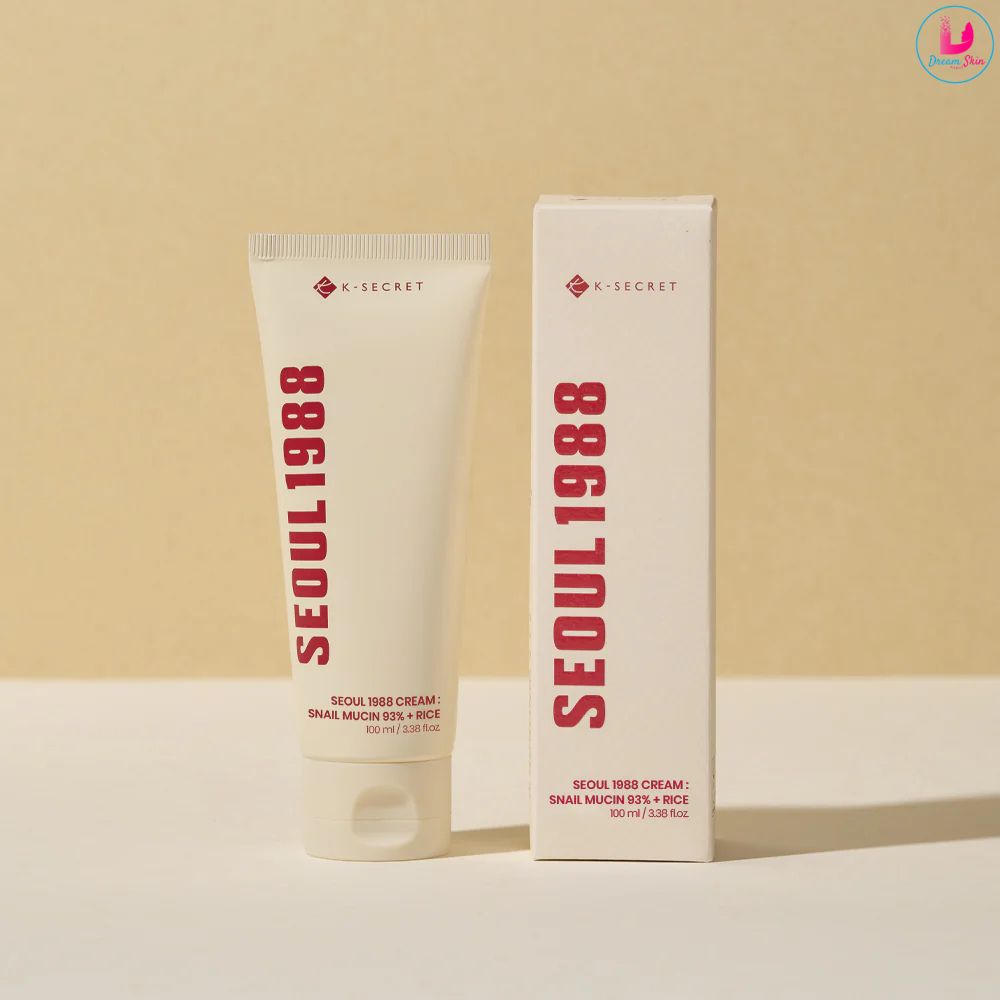 KSECRET SEOUL 1988 Cream : Snail Mucin 93% + Rice [100ml]